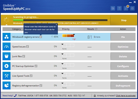 unibluespeedupmypc2014截图1