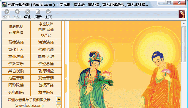 佛弟子视频播放器V20150603绿色版截图1