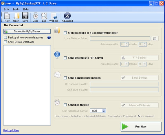 MySQLBackupFTP截图1