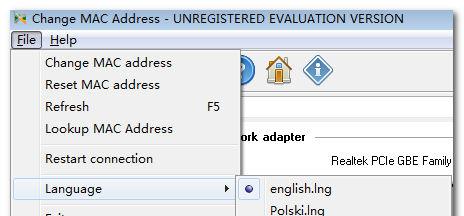 Change MAC Address v2.9.0.107 中文汉化注册版 