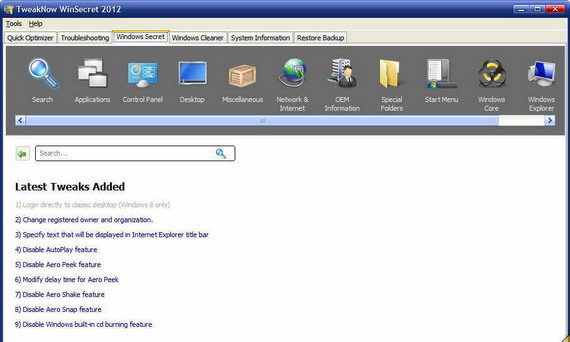 TweakNowWinSecret截图1