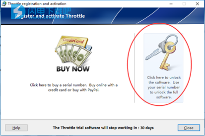 PGWARE Throttle