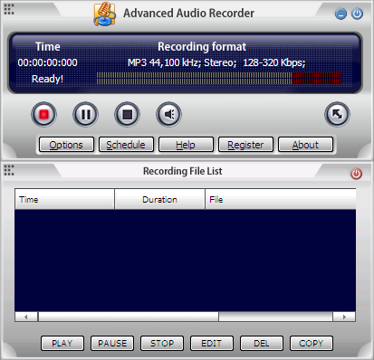 AudioRecorderTitanium声音录制工具截图1