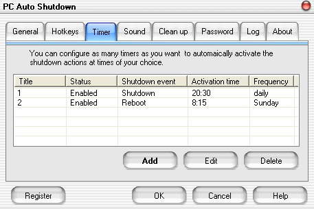 pcautoshutdown定时自动关机软件截图1