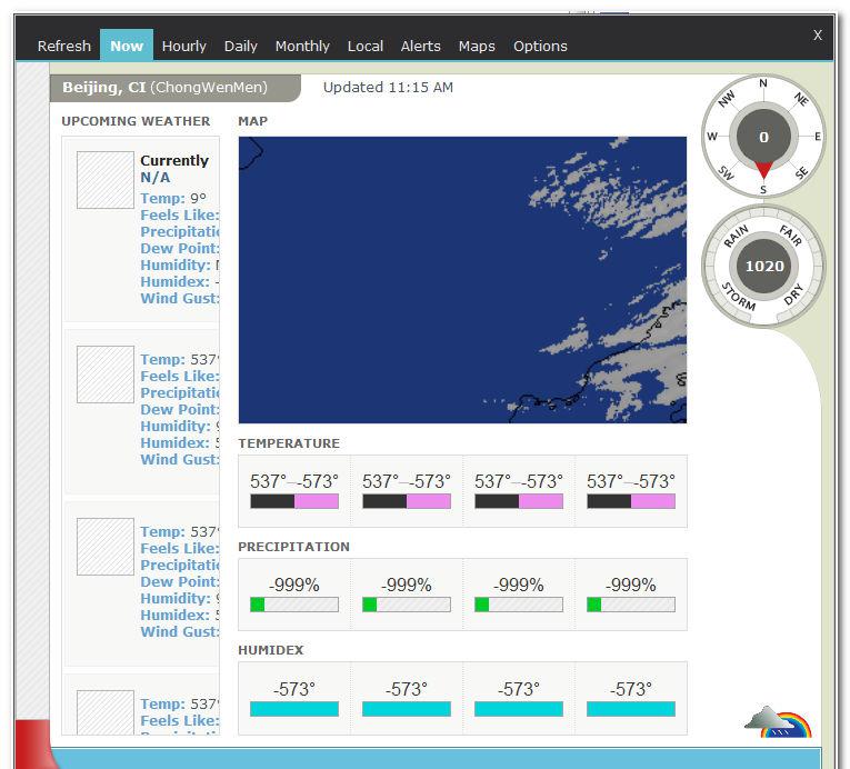 WeatherWatcherLivev7.2.45破解版_个人桌面气象站截图1