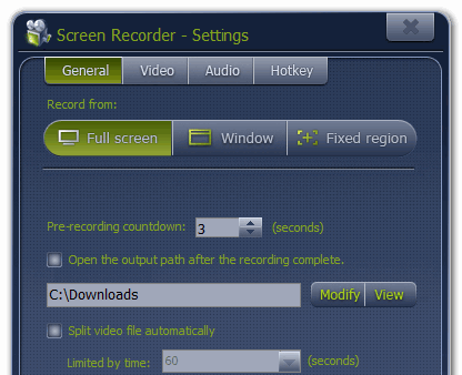 Ainishare Screen Recorder v2.1.0 注册版