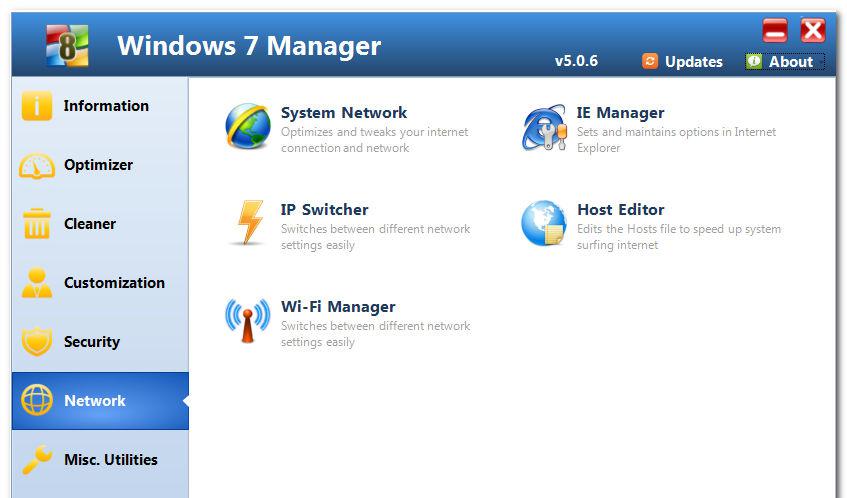 Windows 7 Manager Portable v5.0.6 绿色便携破解版