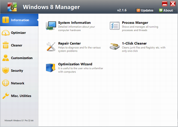 windows8manager截图1