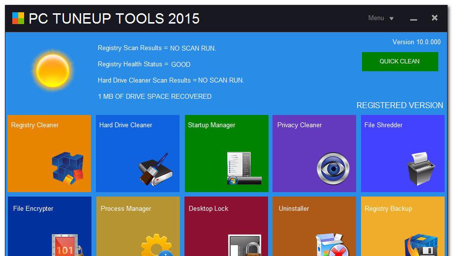 MadcrosoftPCTuneUpTools2015v10.0.000破解版截图1