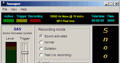 电脑录音软件Snooper截图1