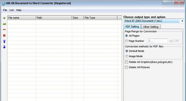 AiltAllDocumenttoWordConverter截图1