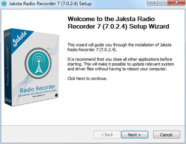 Jaksta Radio Recorder