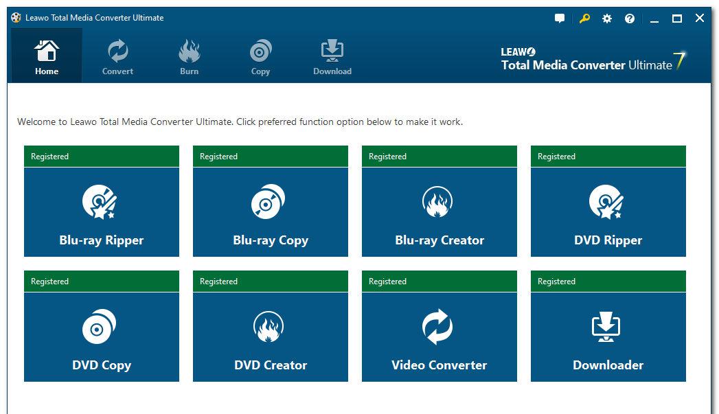 Leawo Total Media Converter Ultimate v7.2.1.4 简繁体中文破解版