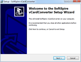 SoftSpire vCard Converter