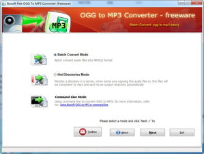 Boxoft OGG to MP3 Converter