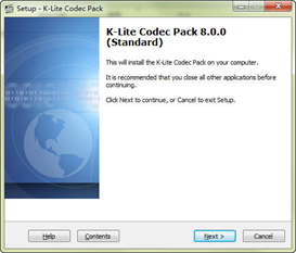 K-Lite Codec Pack Standard