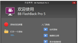 BB FlashBack Pro(屏幕录像)