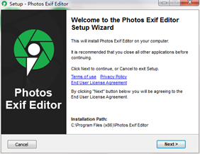 Photos Exif Editor