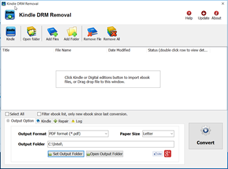 Kindle DRM Removal