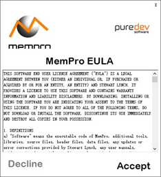 Puredev MemPro