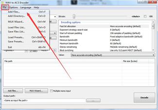 WAVtoAC3 Encoder