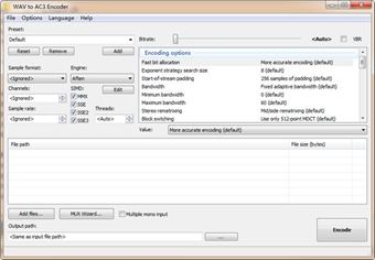 WAVtoAC3 Encoder