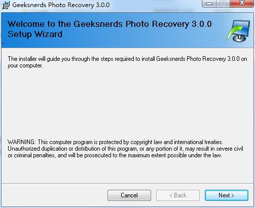 GeekSnerds Photo Recovery