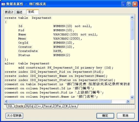 表结构设计器(EZDML)