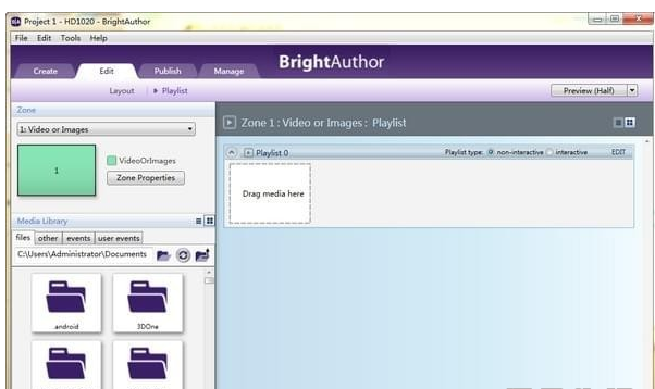 BrightAuthor