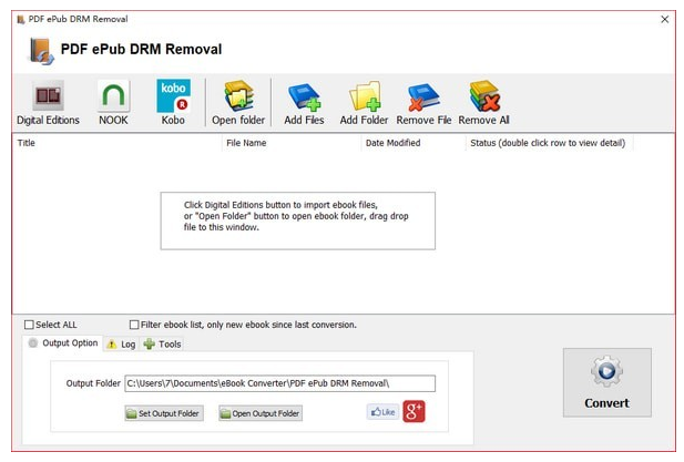 PDF ePub DRM Removal(PDF DRM删除器)