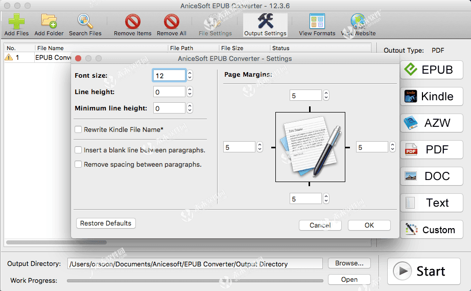 AniceSoft EPUB Converter(电子书转换器)