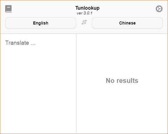 Tunlookup(文本翻译工具)