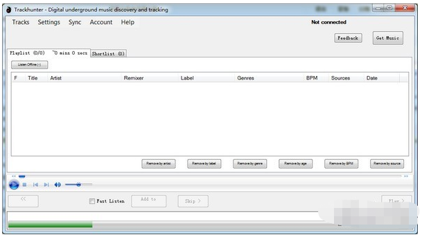 Trackhunter(音乐抓取工具)
