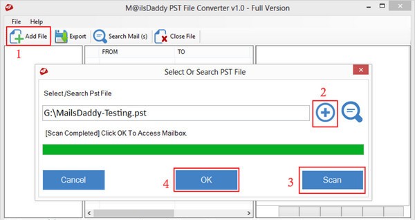 MailsDaddy PST File Converter(PST格式转换器)