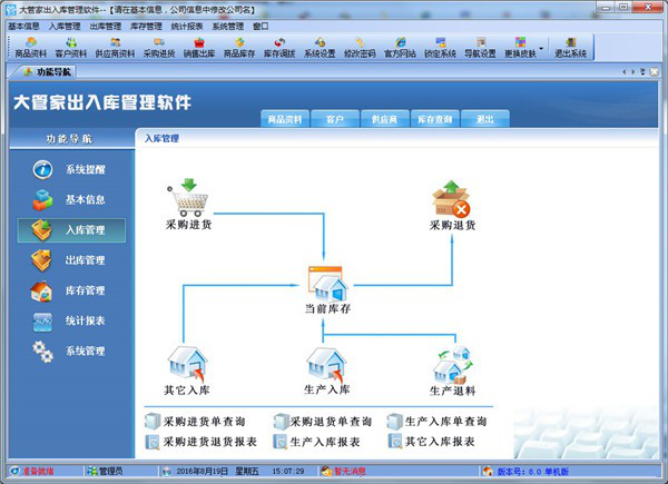 大管家出入库管理软件