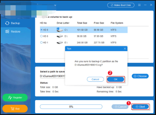 iSumsoft Cloner(系统分区备份软件) 