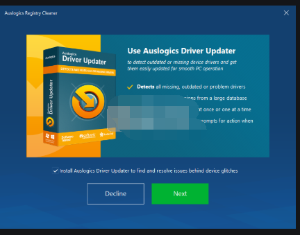 Auslogics Registry Cleaner Pro