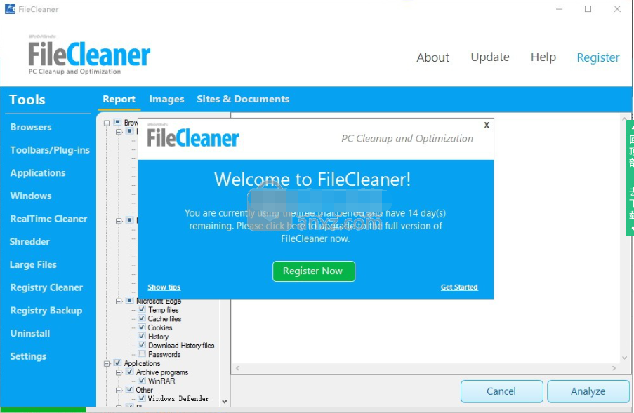 FileCleaner(文件清理工具)