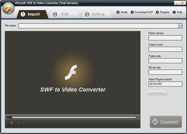 iPixSoft SWF to Video Converter(视频转换软件)