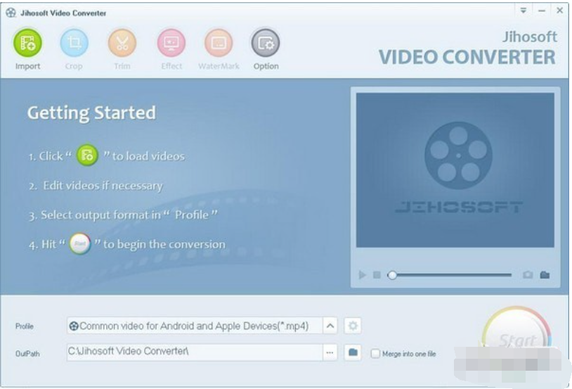 Jihosoft Video Converter(视频格式转换工具)