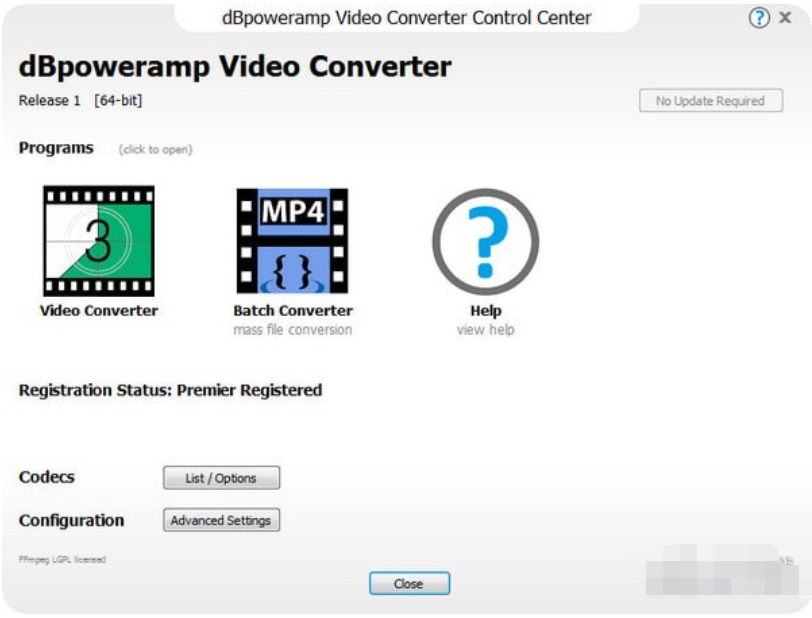 dBpoweramp Video Converter